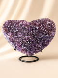 Amethyst Crystal Heart Cluster