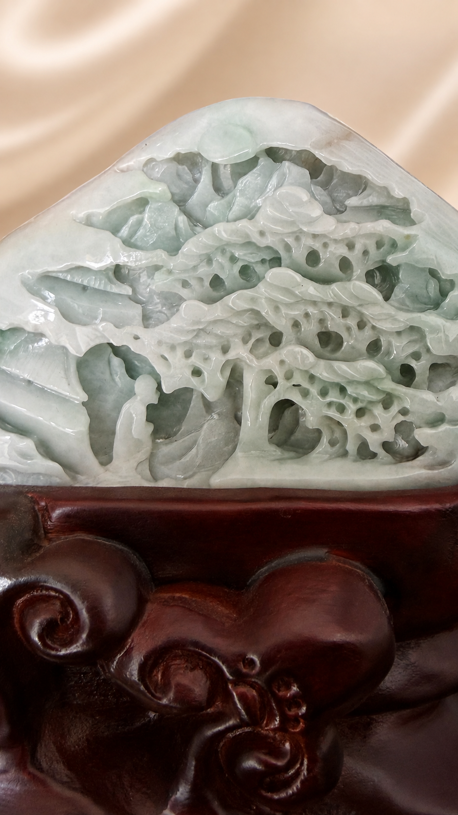 Carved Jade Boulder Grotto