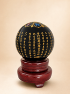 Black Obsidian Mantra Sphere