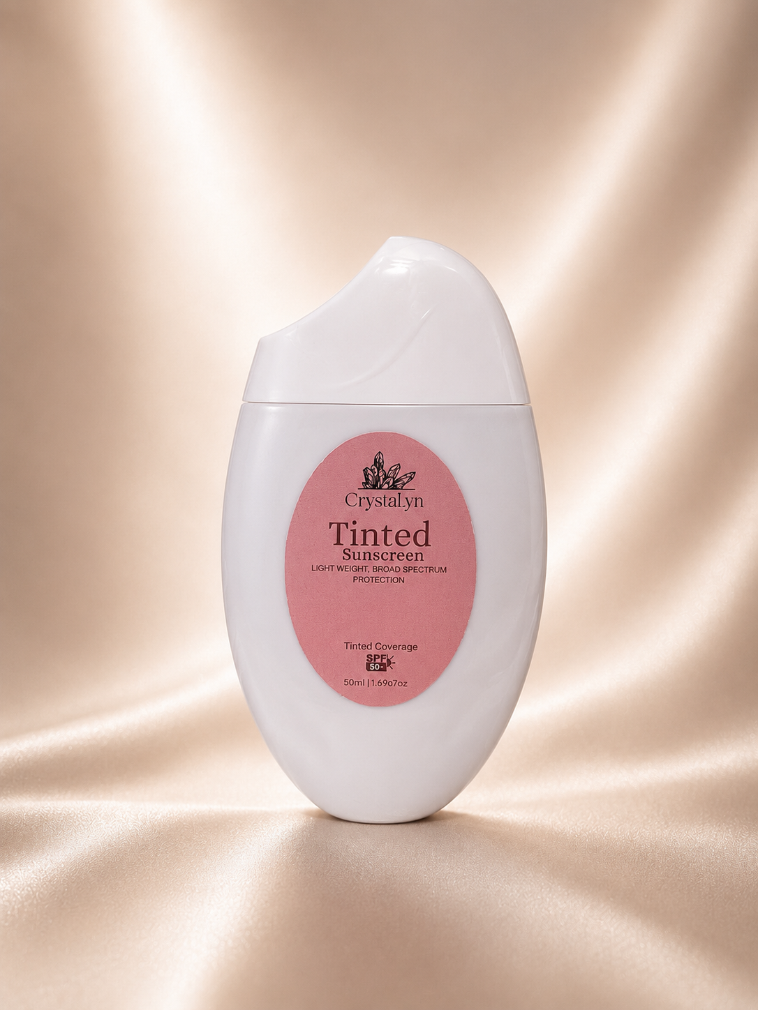 CrystaLyn Tinted Sunscreen SPF 50+ (50ml)