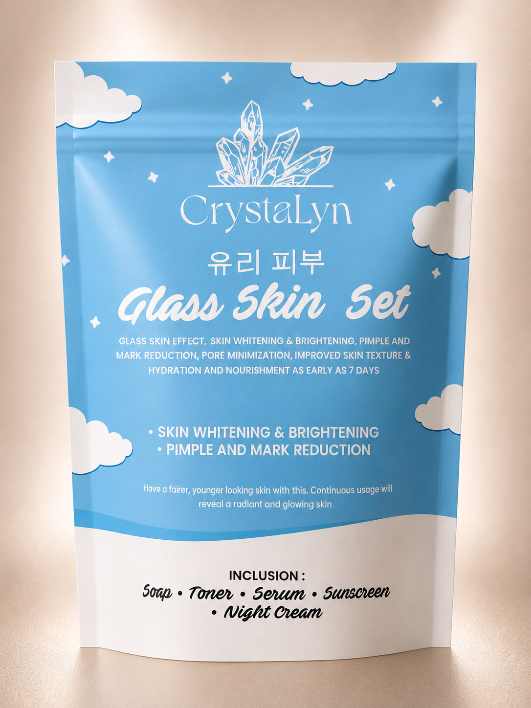 Glass Skin Set